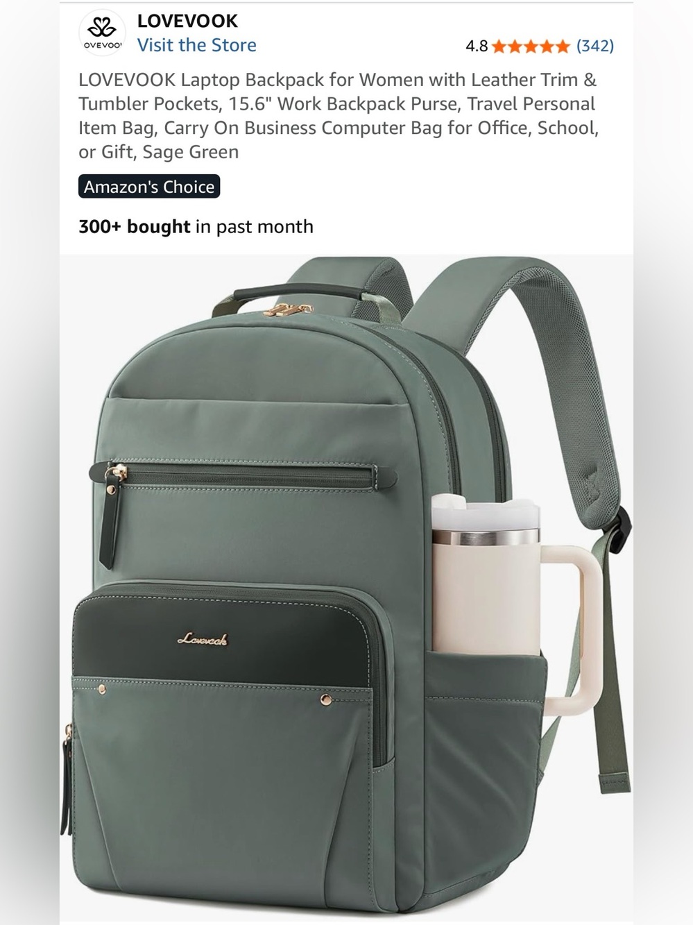 Lovevook Laptop Backpack 15.6